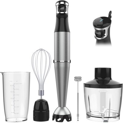 Immersion Blender Handheld Corded Hand Blenders Set 1100W