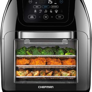 CHEFMAN Multifunctional Digital Air Fryer+ Rotisserie, Dehydrator