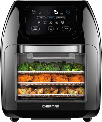 CHEFMAN Multifunctional Digital Air Fryer+ Rotisserie, Dehydrator
